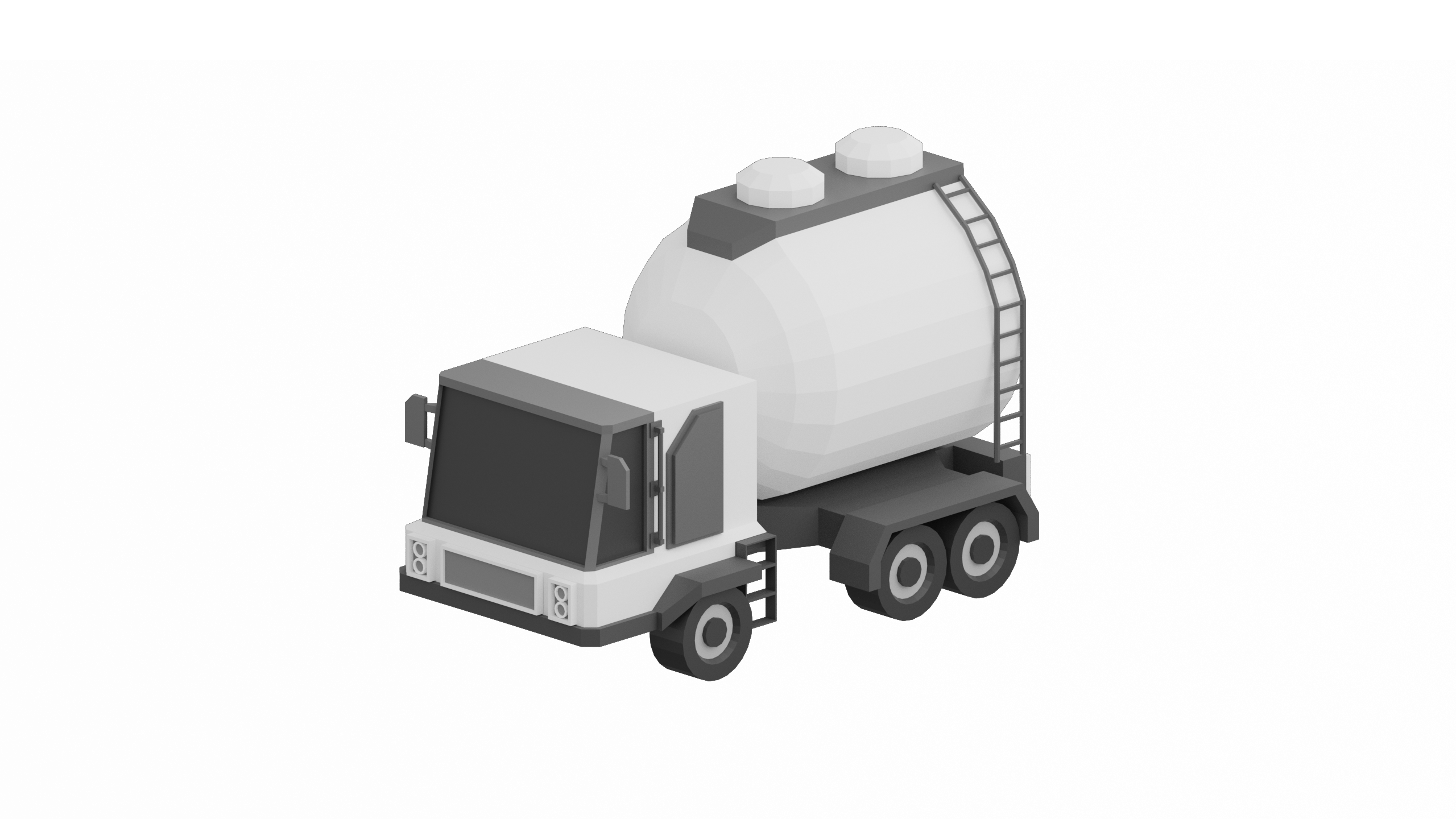 Milk Truck render